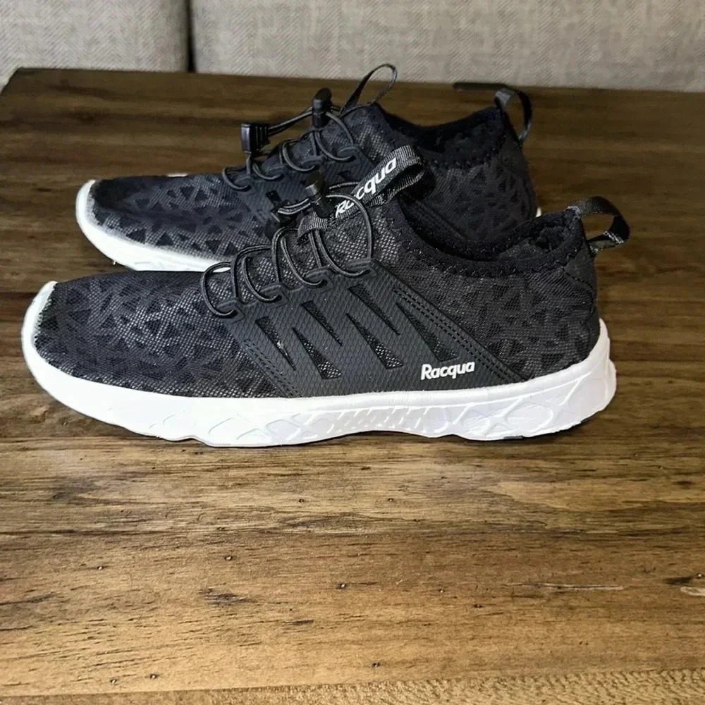 Racqua Water Shoes Black Mesh 7/8 WMN - Picture 2 of 7